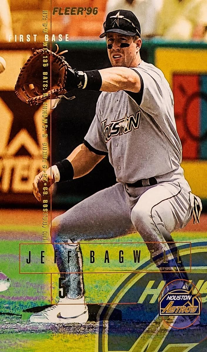 Jeff Bagwell 1995 fleer Fleer