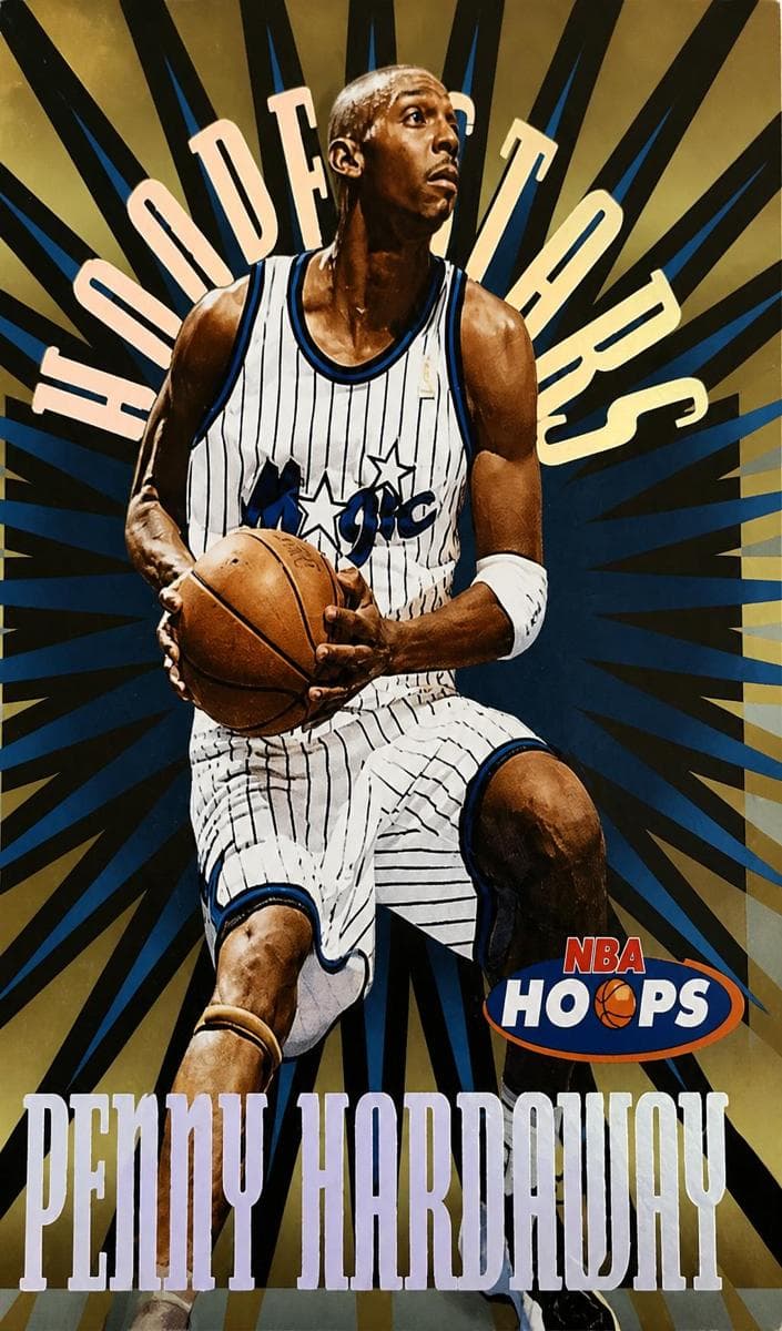 Anfernee Hardaway 1997 panini Hoops