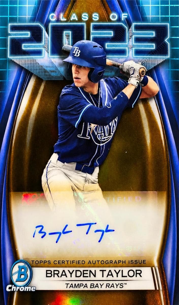 Brayden Taylor trading card
