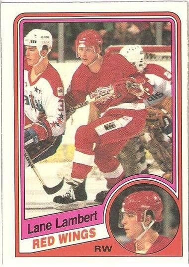 Lane Lambert trading card