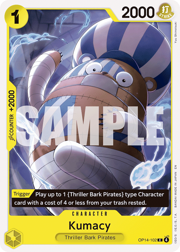 Kumacy 2025 One Piece Japanese Azure Sea's Seven