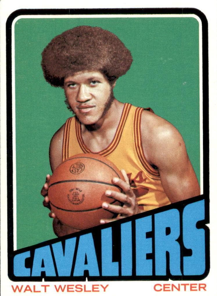 Walt Wesley 1972 topps Topps