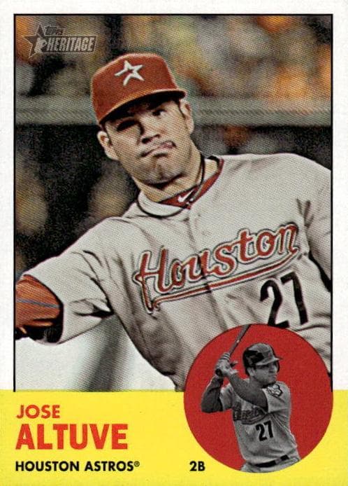 Jose Altuve 2012 topps