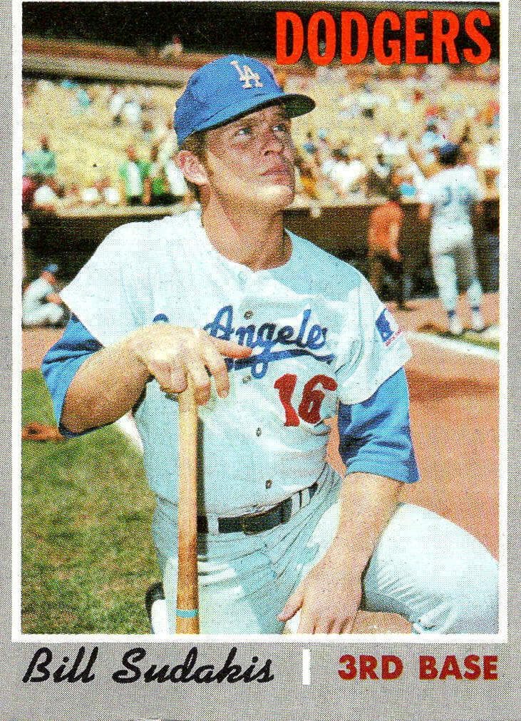 Bill Sudakis 1970 topps Topps