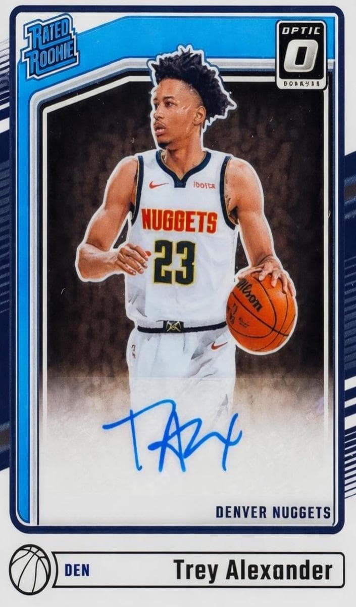 Trey Alexander trading card