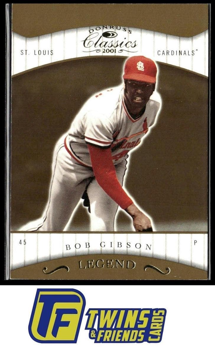 Bob Gibson 2001 panini Donruss Classics