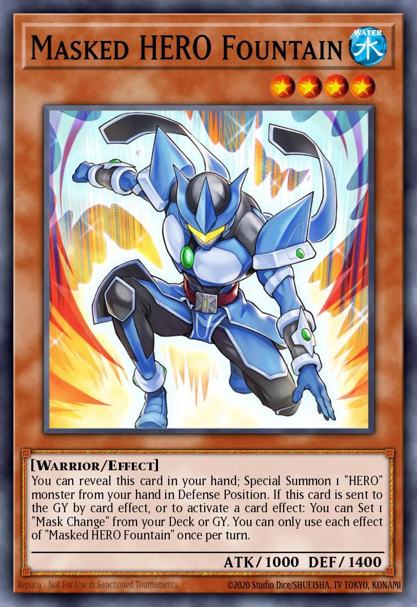 Masked HERO Fountain #BLGG-EN029