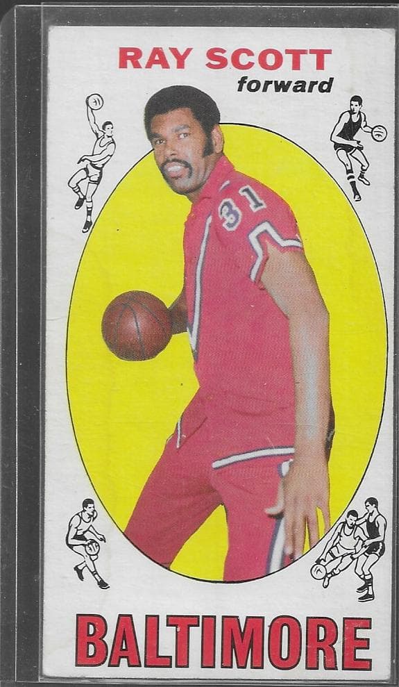 Ray Scott 1969 topps