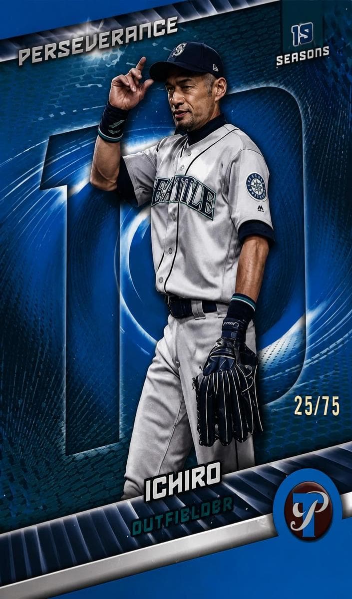 Ichiro 2025 topps Topps Pristine