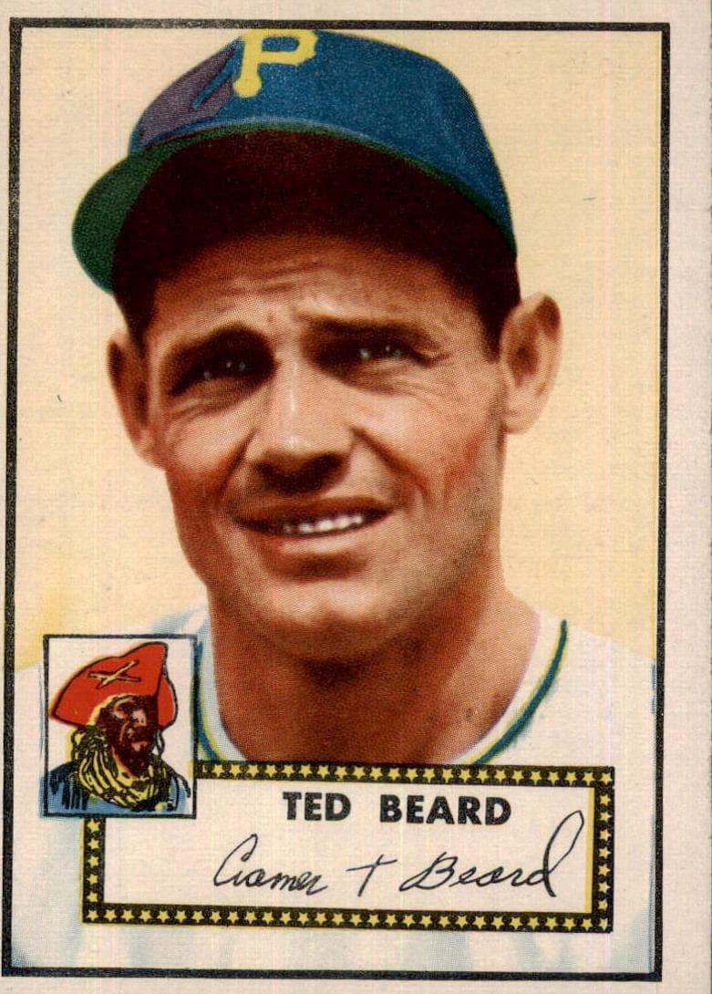 Ted Beard 1952 topps Topps