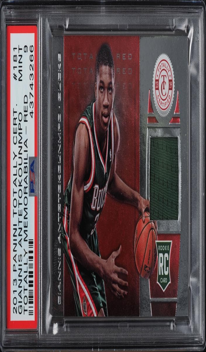 Giannis Antetokounmpo 2013 panini