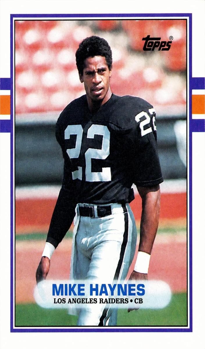 Mike Haynes 1989 topps Topps