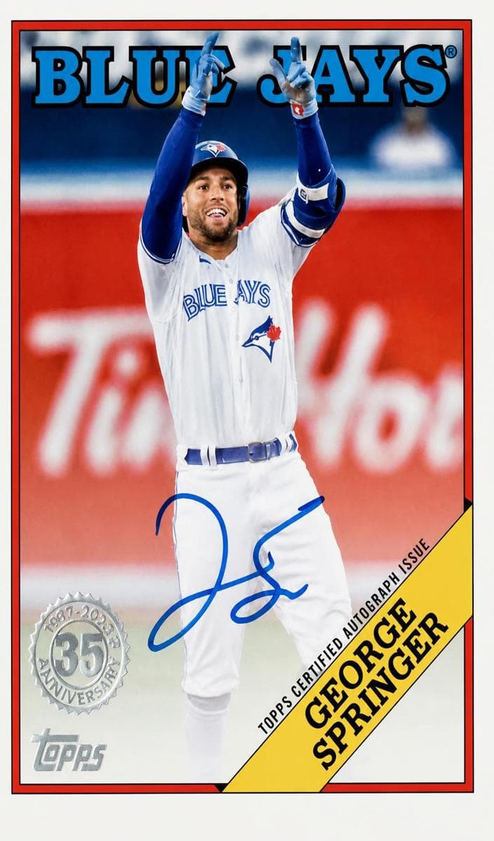 George Springer #88BA-GS