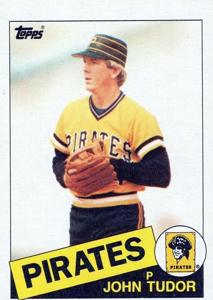 John Tudor trading card