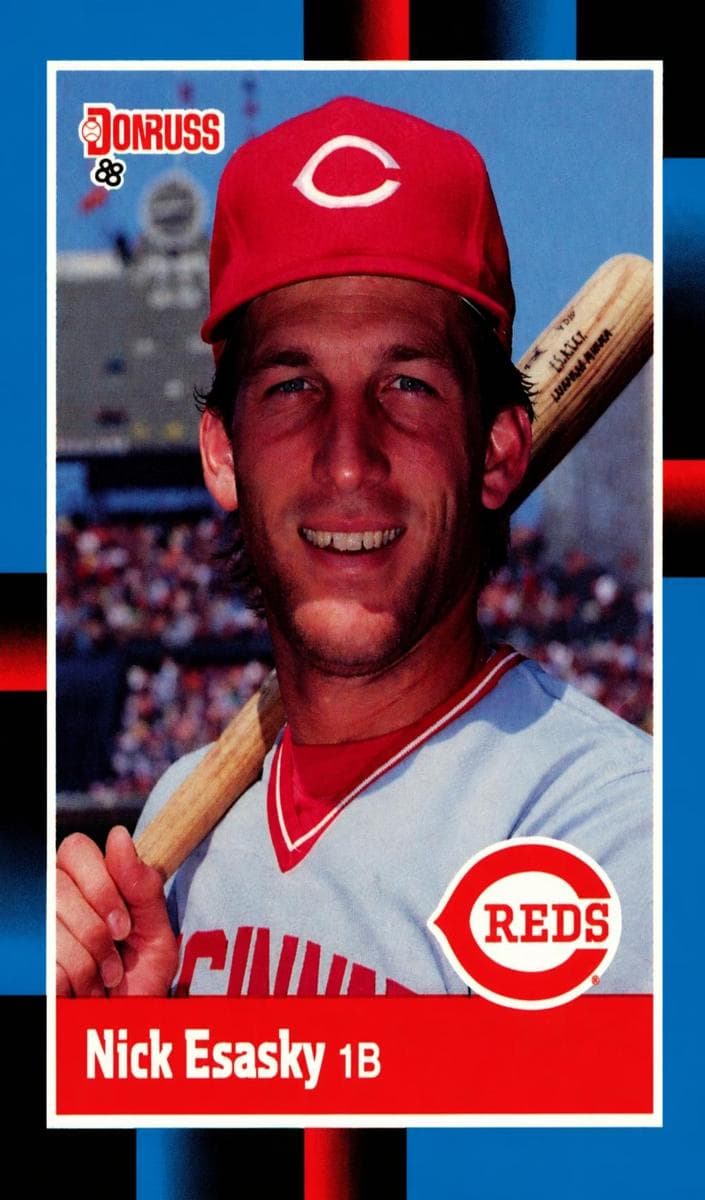 Nick Esasky 1988 panini Donruss