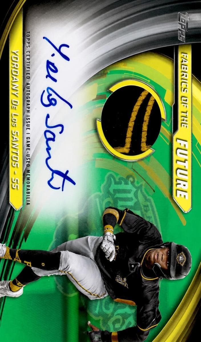 Yordany De Los Santos 2024 topps Topps Pro Debut