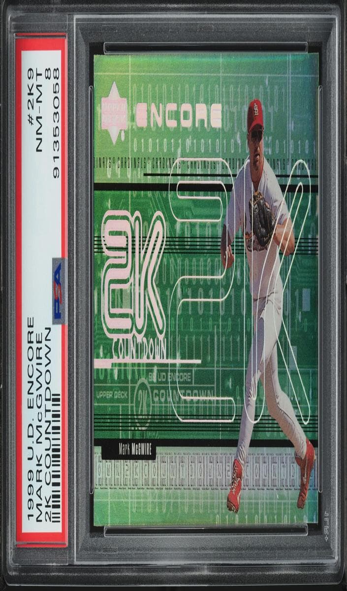Mark McGwire 1999 upper-deck Upper Deck Encore