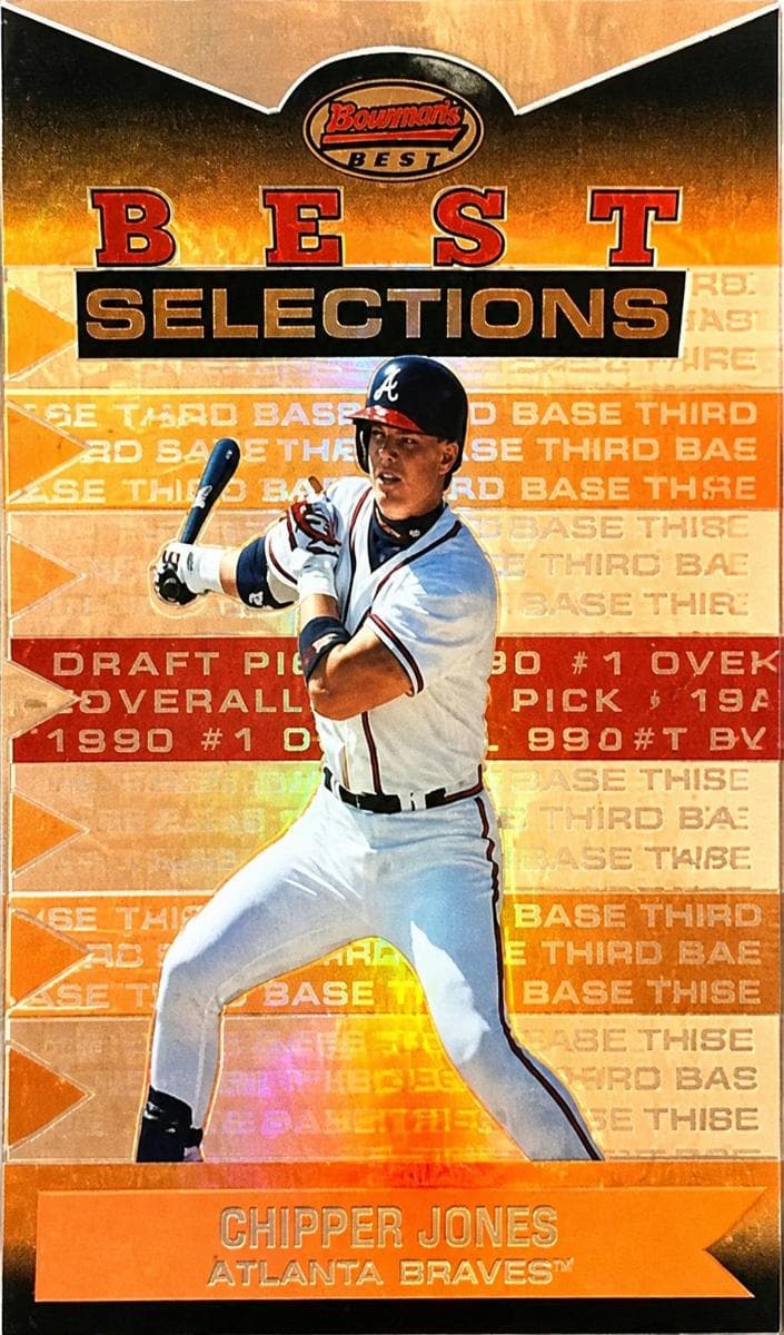 Chipper Jones 2000 bowman