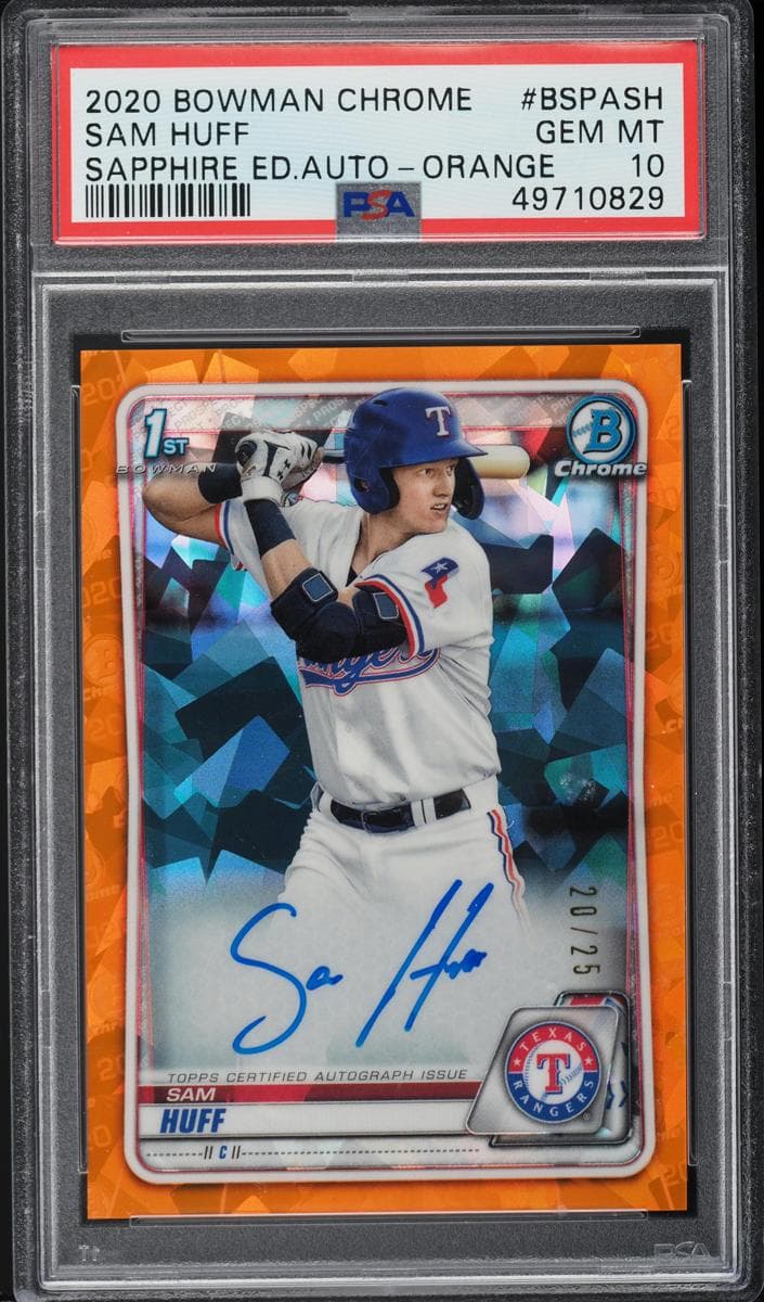Sam Huff 2020 bowman