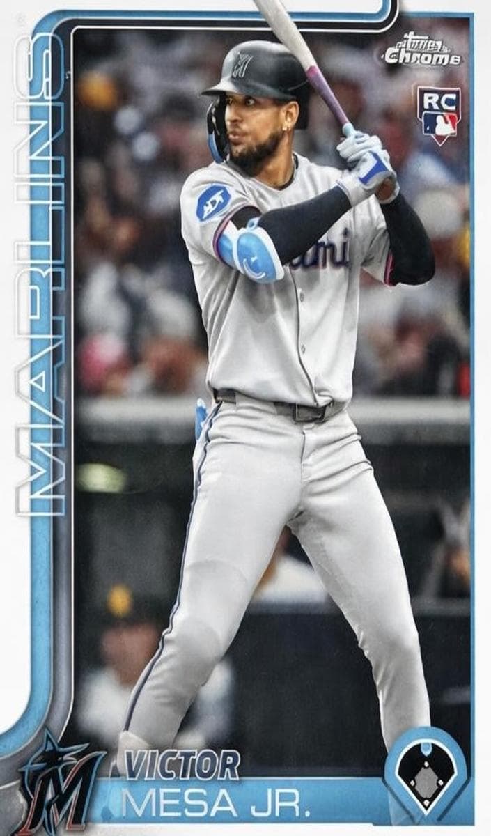 Victor Mesa Jr. trading card