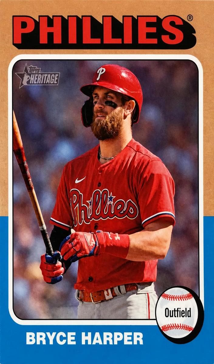 Bryce Harper 2024 topps Topps Heritage