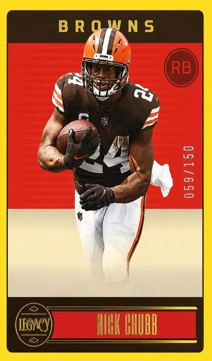 Nick Chubb 2023 panini Panini Legacy
