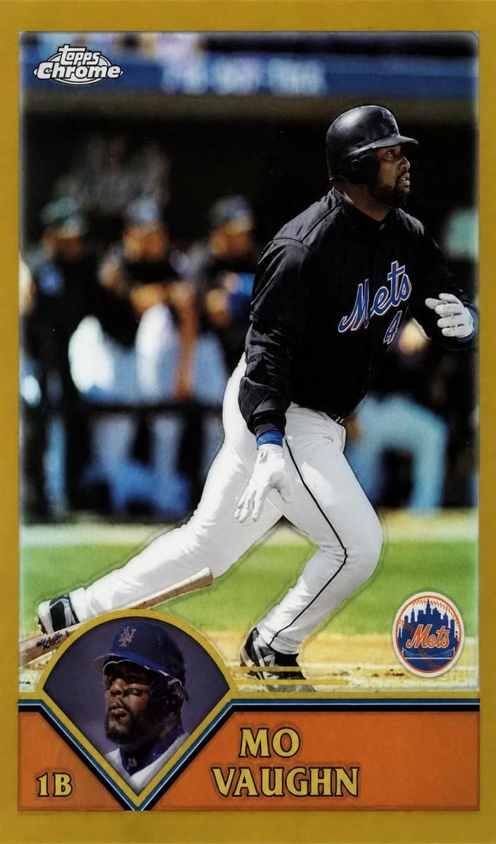 Mo Vaughn 2003 topps Topps Chrome