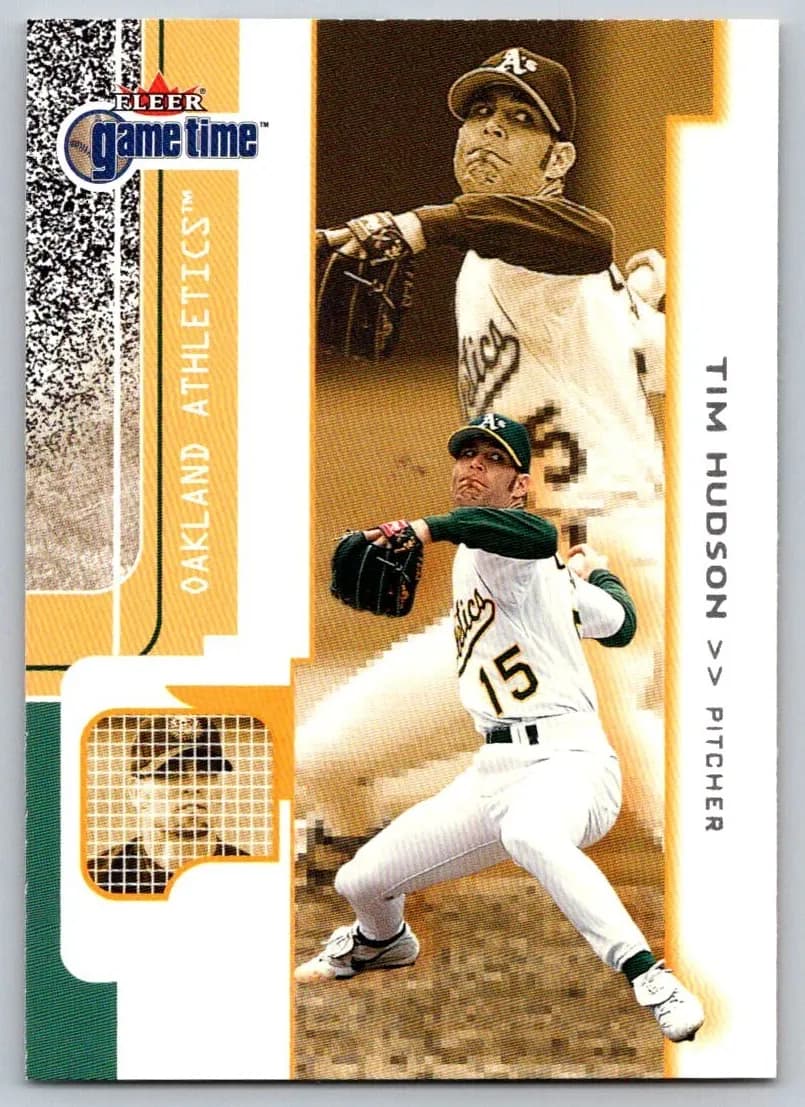 Tim Hudson 2001 fleer Fleer Game Time