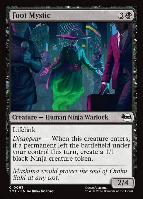 Foot Mystic 2026 Magic: The Gathering Teenage Mutant Ninja Turtles