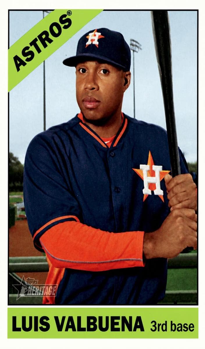 Luis Valbuena 2015 topps