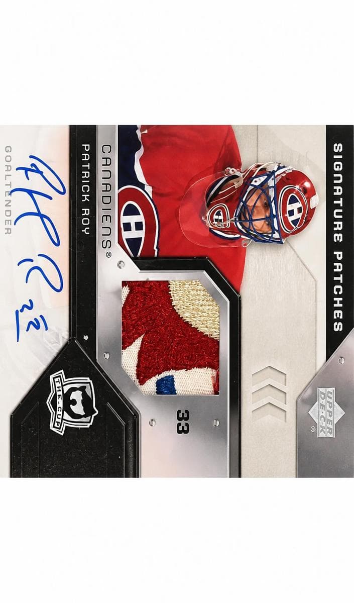 Patrick Roy 2006 upper-deck The Cup