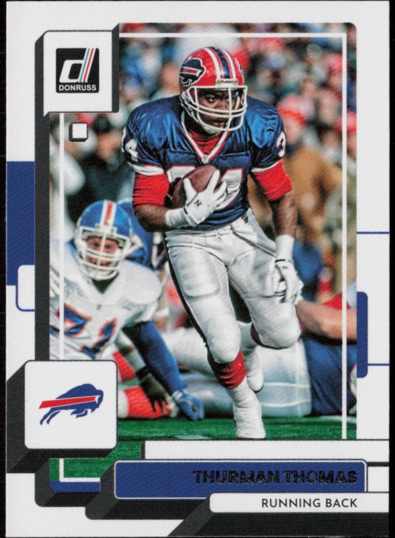 Thurman Thomas 2022 panini Donruss