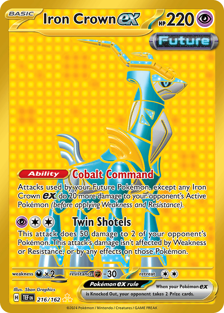 Iron Crown ex 2024 Pokemon