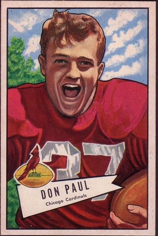 Don Paul 1952 bowman
