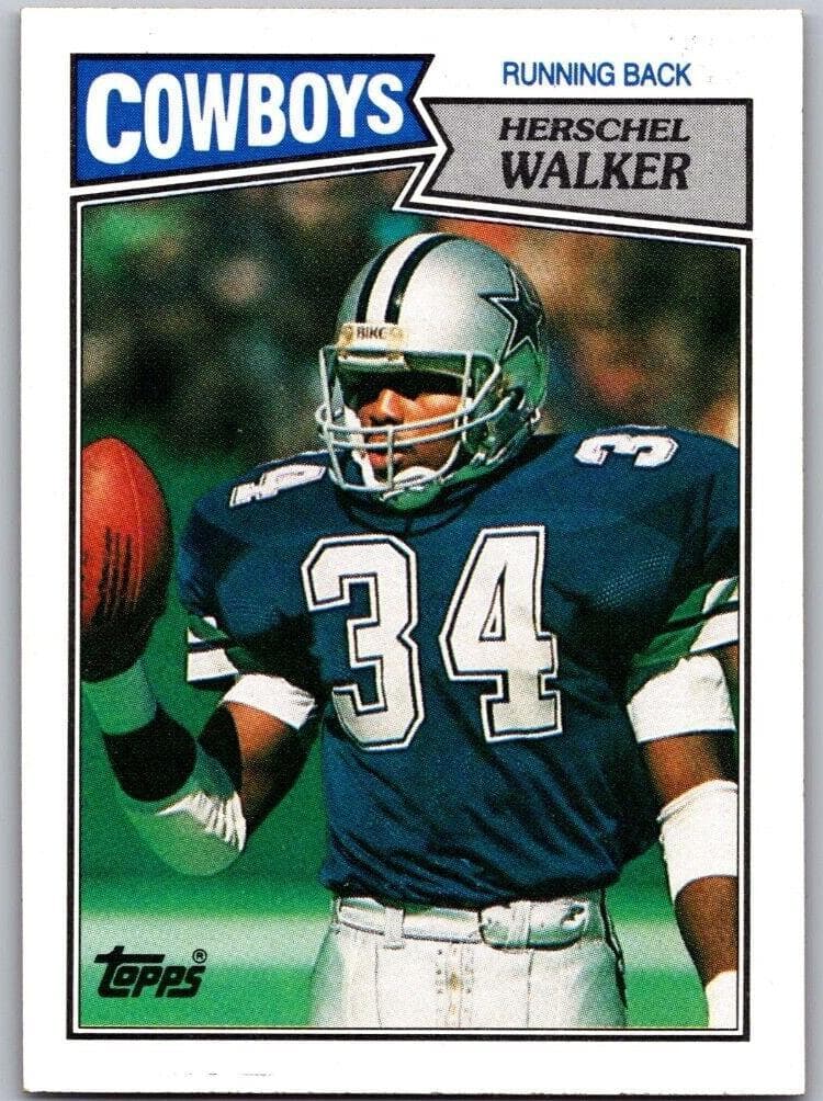 Herschel Walker trading card