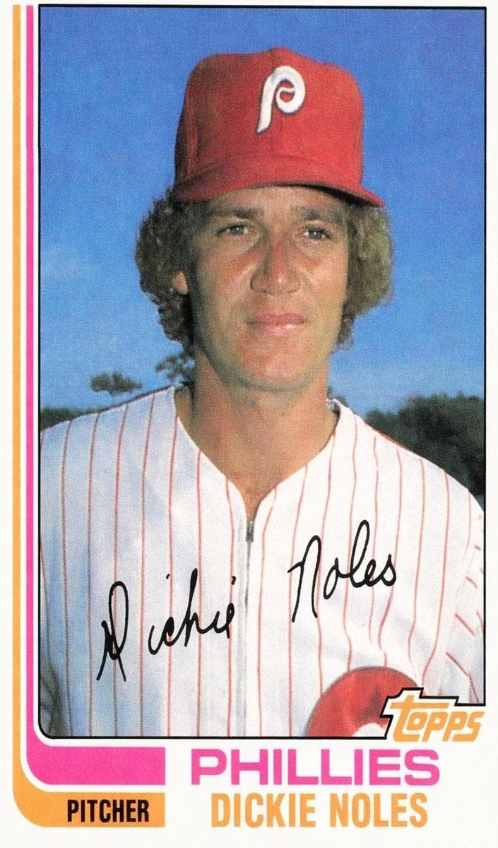 Dickie Noles trading card