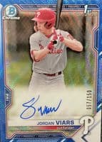 Jordan Viars 2021 bowman Bowman Draft
