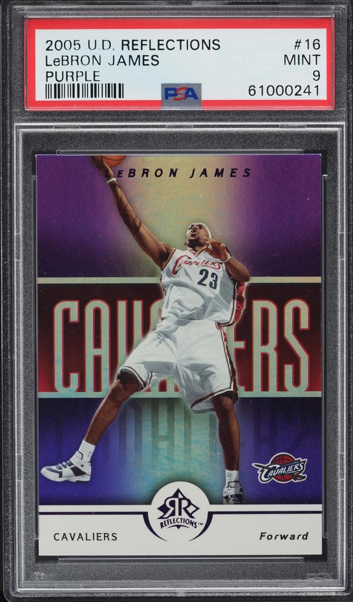LeBron James 2005 upper-deck