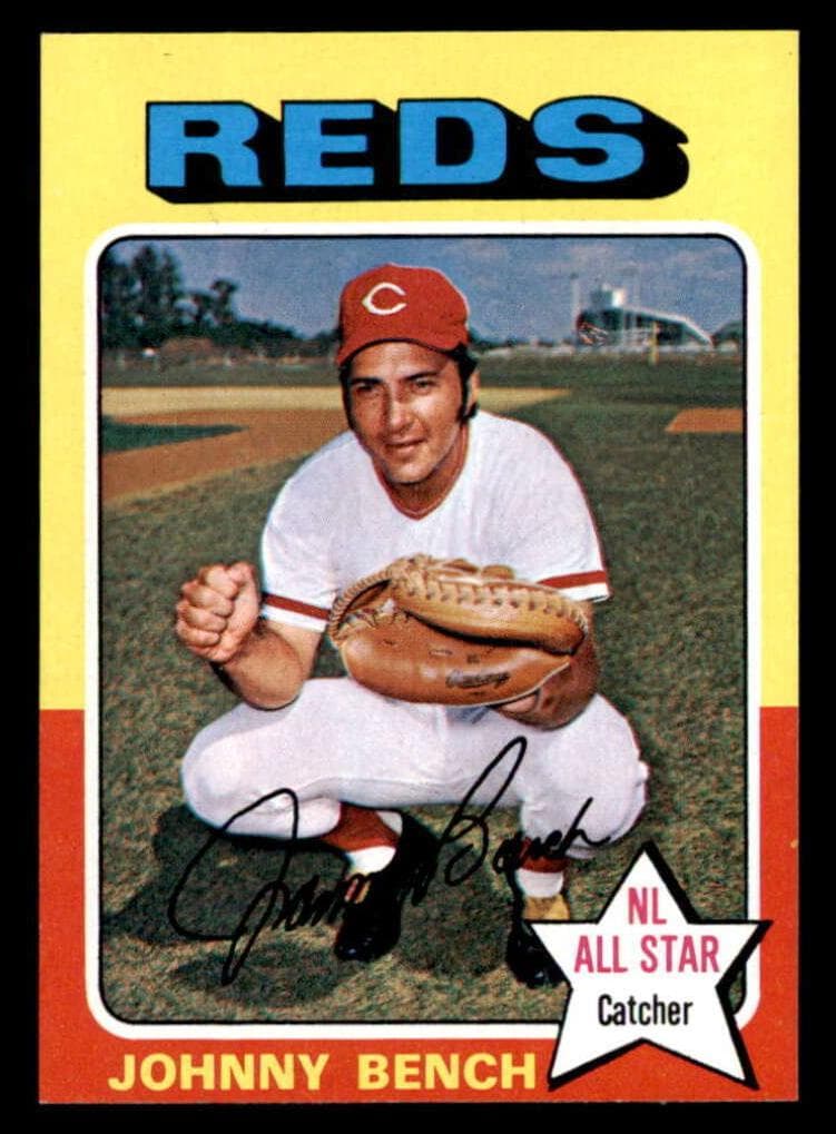 Johnny Bench 1975 topps Topps Mini