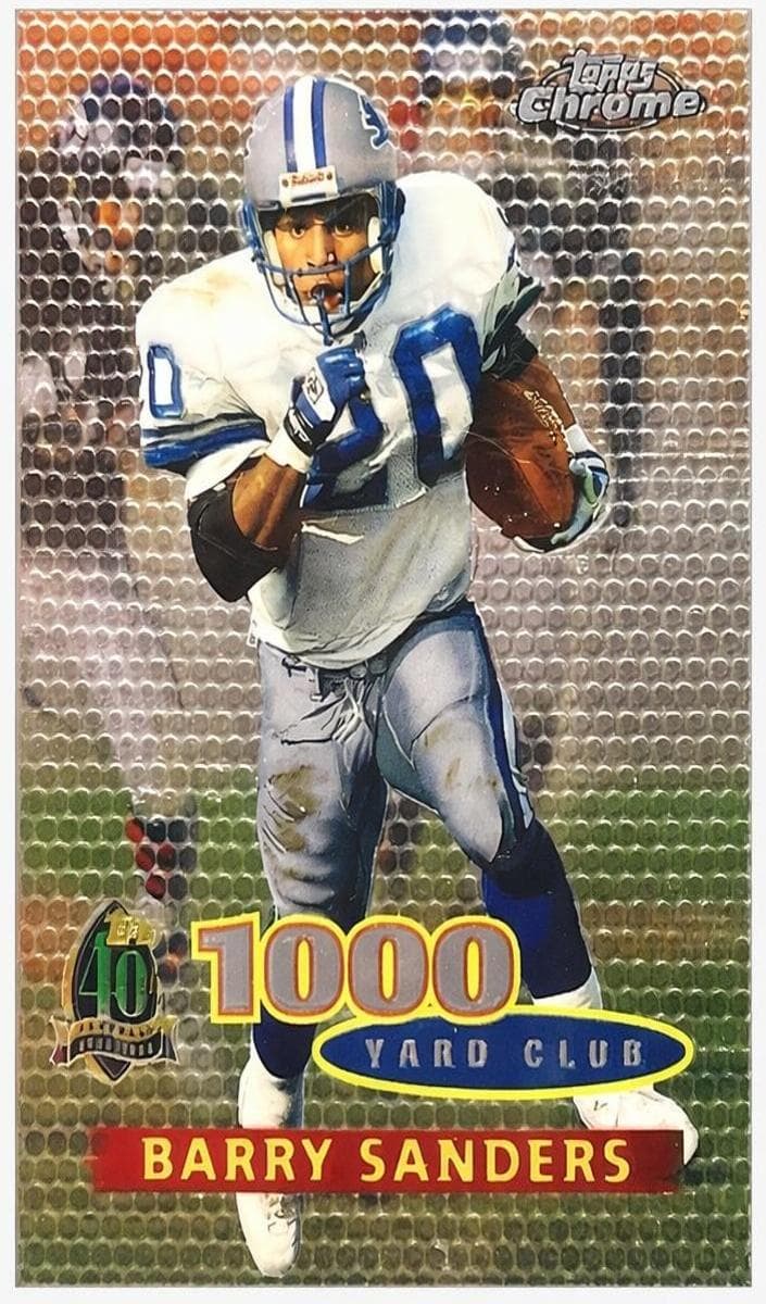 Barry Sanders 1996 topps