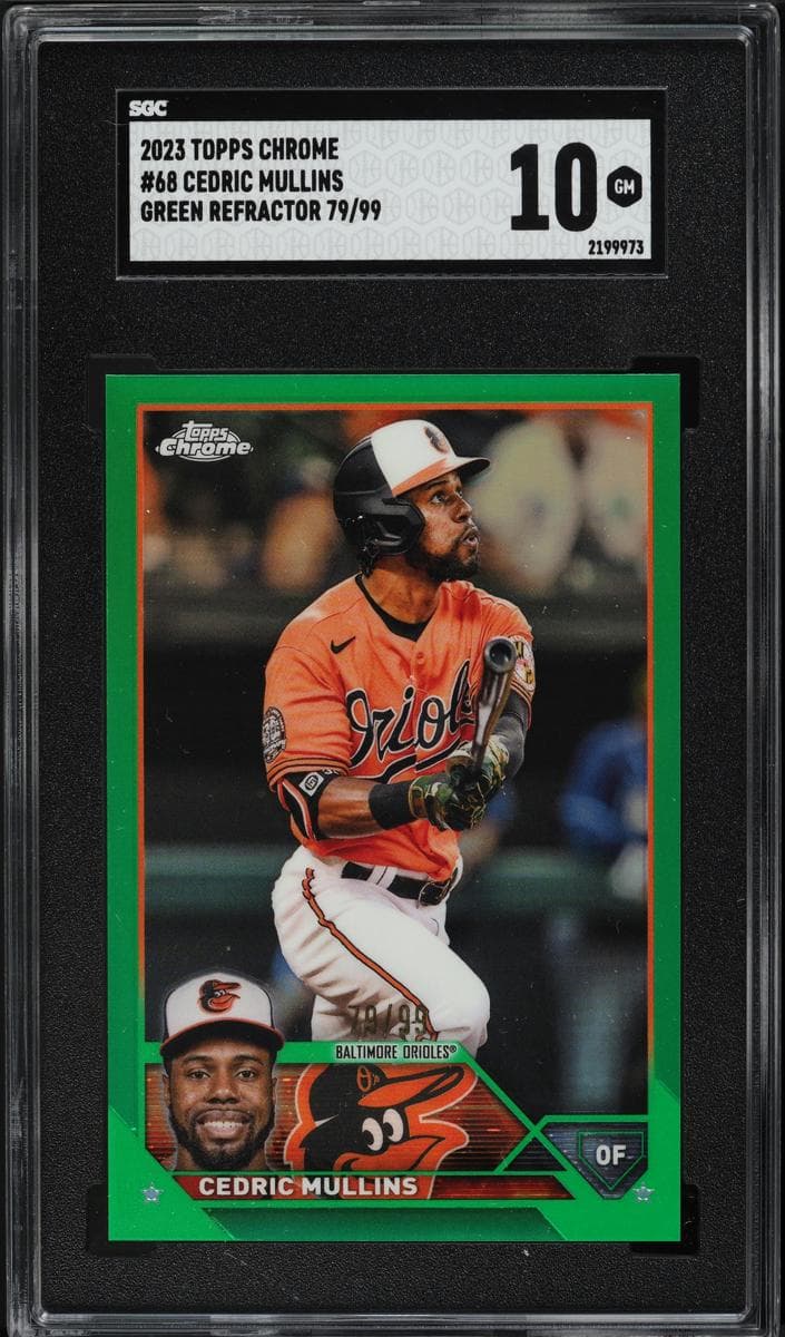 Cedric Mullins 2023 topps Topps Chrome