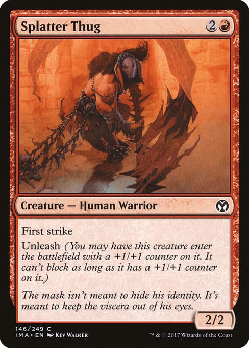 Splatter Thug 2012 Magic: The Gathering Return to Ravnica