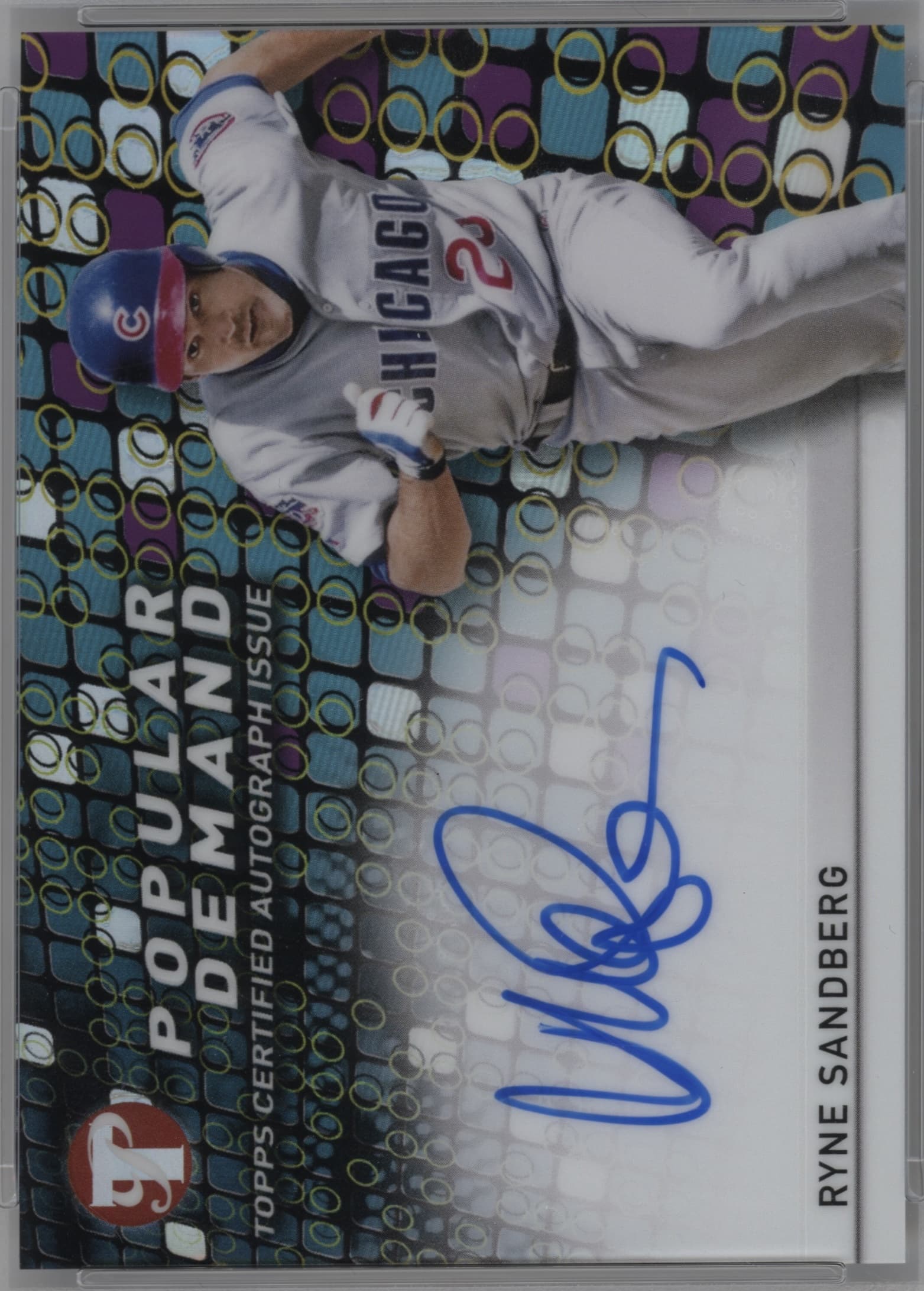 Ryne Sandberg 2022 topps Topps Pristine