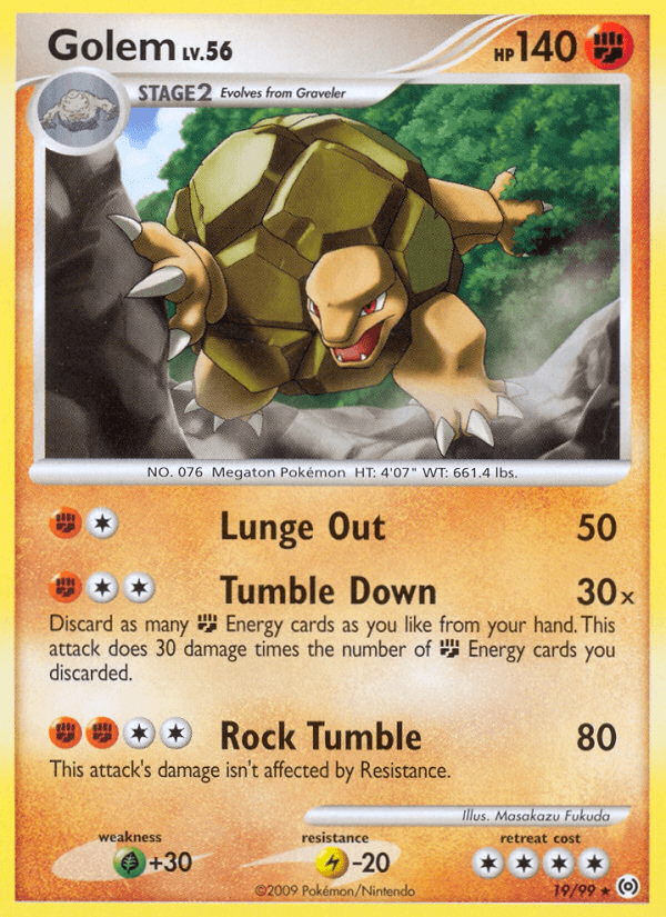 Golem 2009 Pokemon Arceus