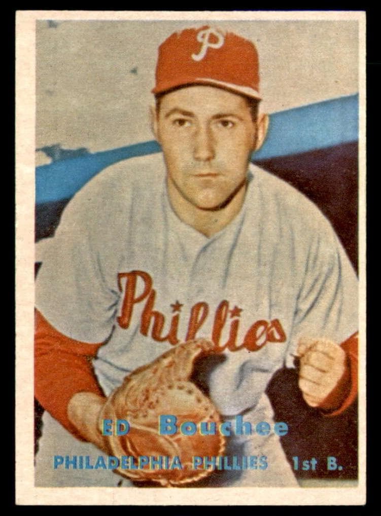 Ed Bouchee 1957 topps Topps
