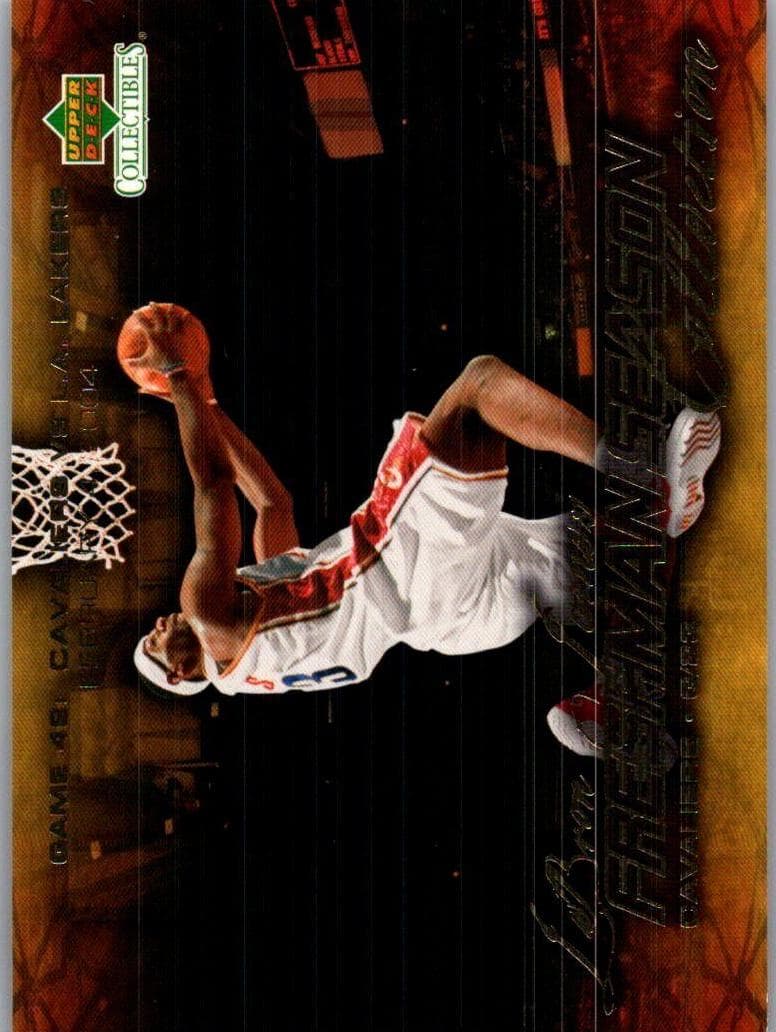 LeBron James 2004 upper-deck Collectibles Lebron James Freshman Season