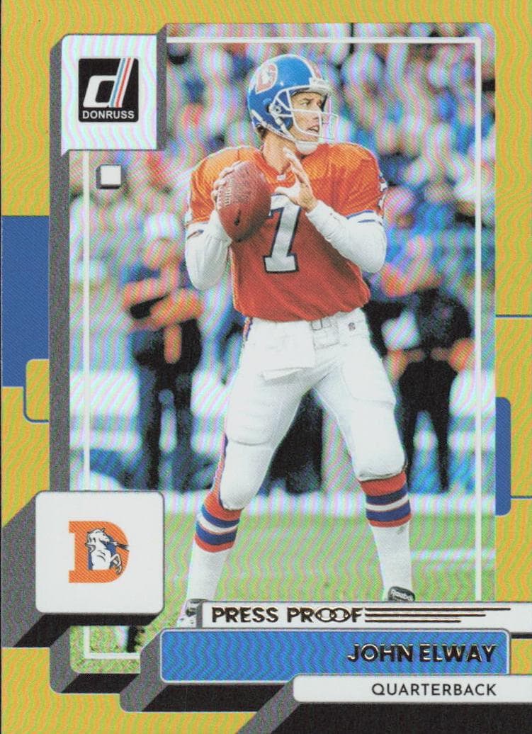 John Elway 2022 panini