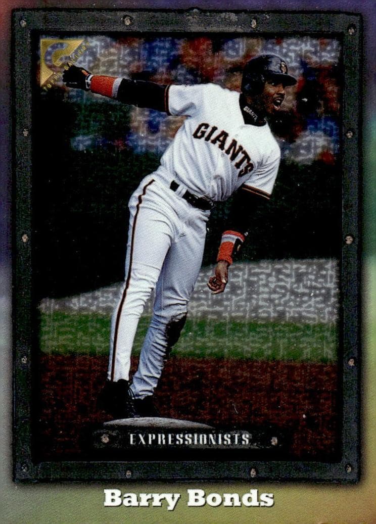 Barry Bonds 1998 topps Topps Gallery