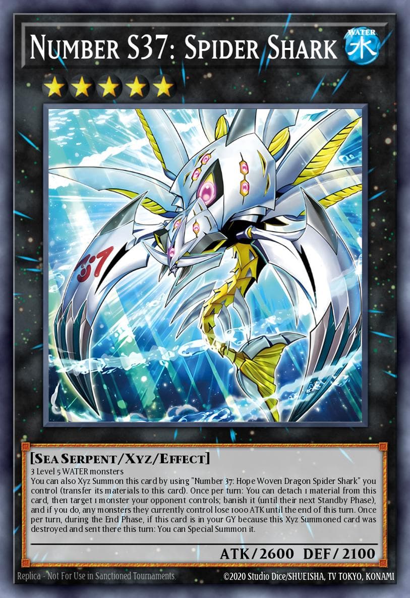 Number S37: Spider Shark #BLMM-EN037