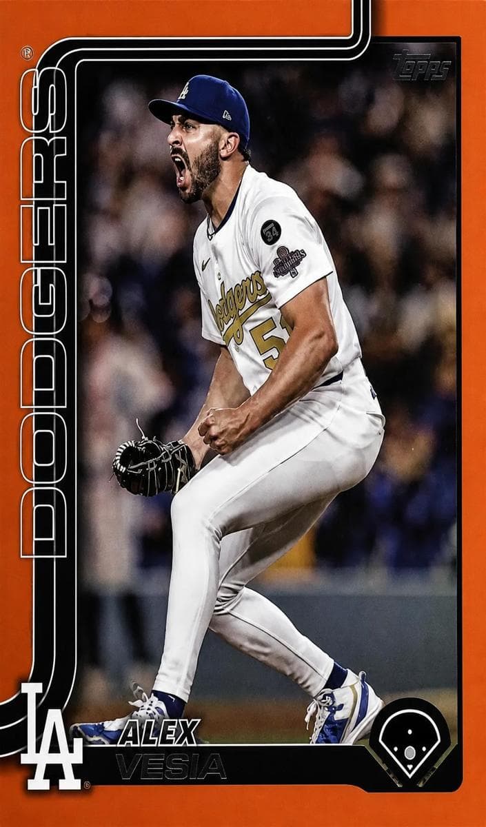 Alex Vesia 2025 topps Topps Update